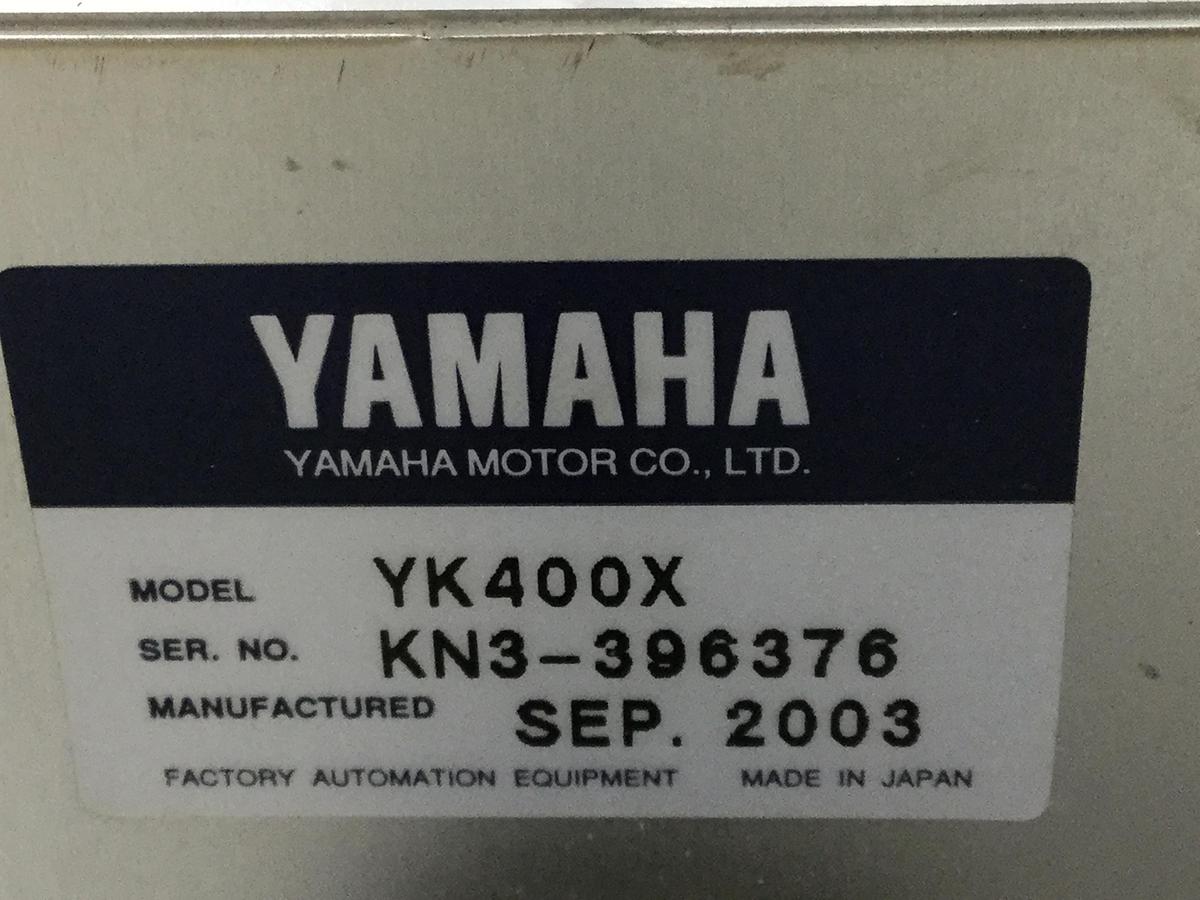 Used YAMAHA High Speed Scara Robot YK400X #103194