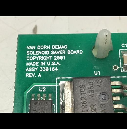 Used VAN DORN Circuit Board PC330-164 330-164 Used