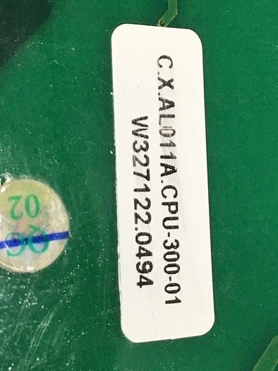Used INTUITOUCH Circuit Board C.X.AL011A.CPU-300-01 #107723