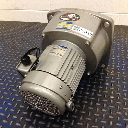 Used NISSEI 1 HP Induction Motor B JIS C 4004 #80939