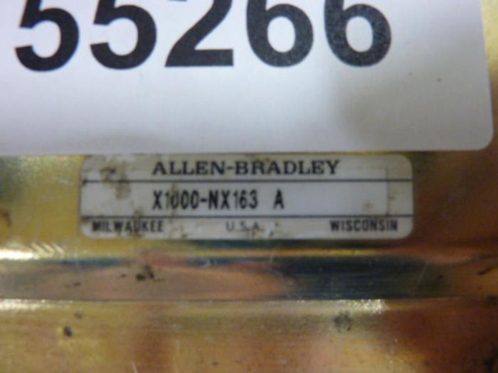 Used ALLEN BRADLEY Motor Starter Size 1 X1000-NX163 #55266