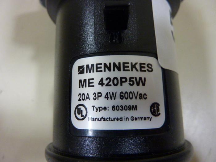 Used MENNEKES Plug ME 420P5W #52104