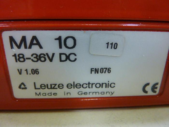 Used LEUZE Controller MA 10 110 #52321