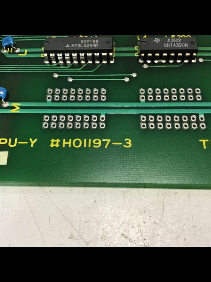 Used TOEI ELECTRIC Circuit Board H01197-3 #136409