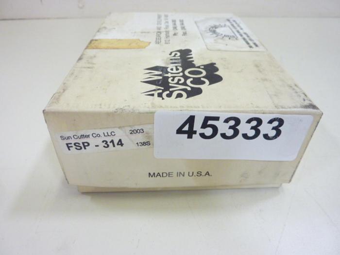 SUN CUTTER CO. Cutting Blades FSP-314 #45333