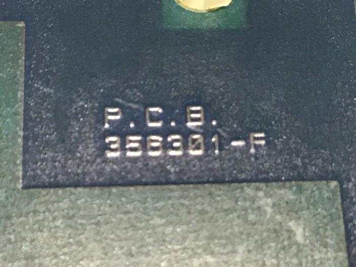 Used VIDEO JET Circuit Board 356301-F Used