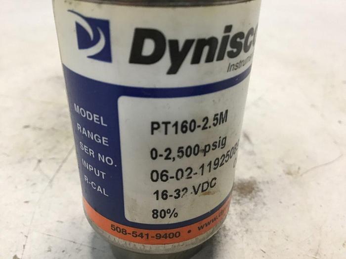 Used DYNISCO Pressure Switch PT160-2.5M #140623