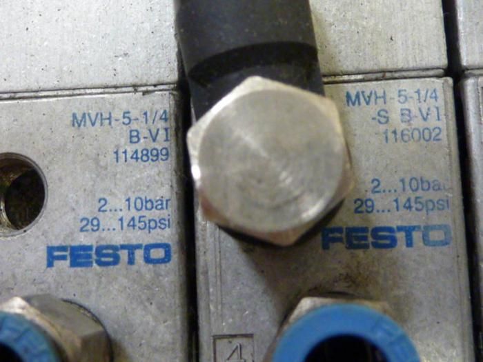 Used FESTO Control Block / Valve Terminal IFB8-02 #52862