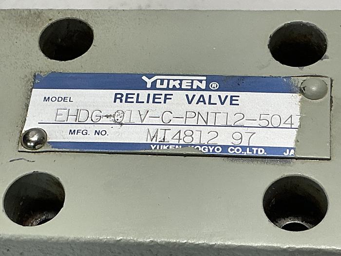 Used YUKEN EHDG-01V-C-PNT12-5047