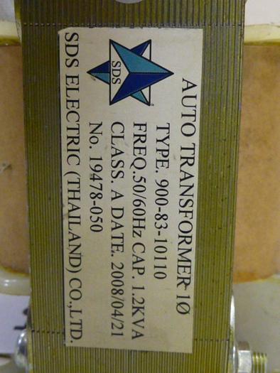 Used SDS 1.2 kVA Transformer 900-83-10110 #61964