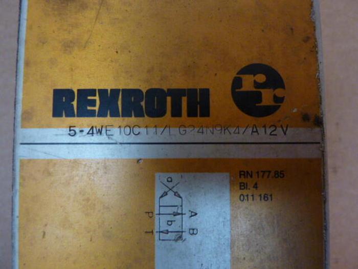 Used REXROTH Valve 54WE10C11LG24N9K4A12V #2726
