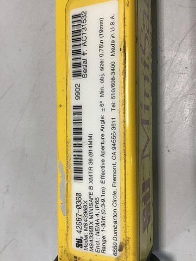 Used STI Light Curtain Transmitter MS4336BX Used