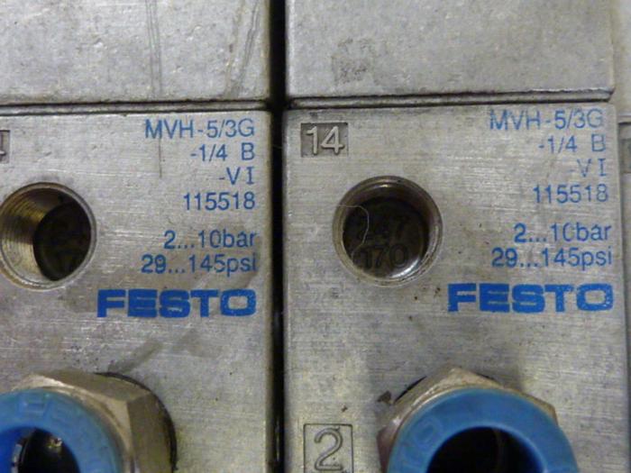Used FESTO Control Block / Valve Terminal IFB8-02 #52877