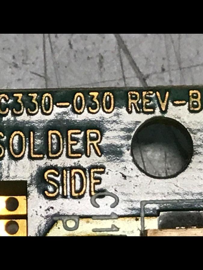 Used VAN DORN Sequencer Circuit Board PC330-029 330-029 #137142