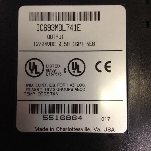 Used GE FANUC Output Module IC693MDL741E #78027
