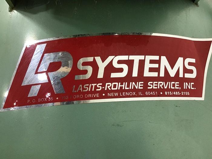 Used LR SYSTEMS Dust Collector 36 FR00 3C #127250