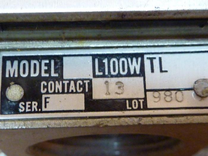 Used GOULD Limit Switch L100WTL #25656