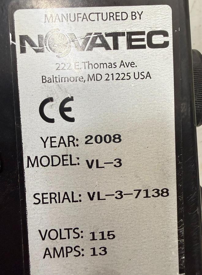 Used NOVATEC VL-3