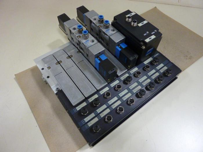 Used FESTO Control Block / Valve Terminal IFB8-02 #52785