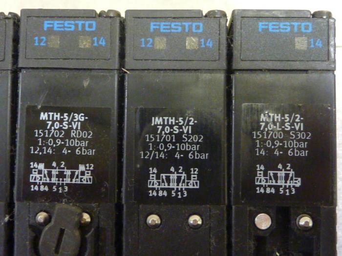 Used FESTO Control Block / Valve Terminal IFB13-03 #61269