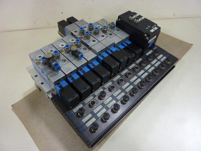 Used FESTO Control Block / Valve Terminal IFB8-02 #52835