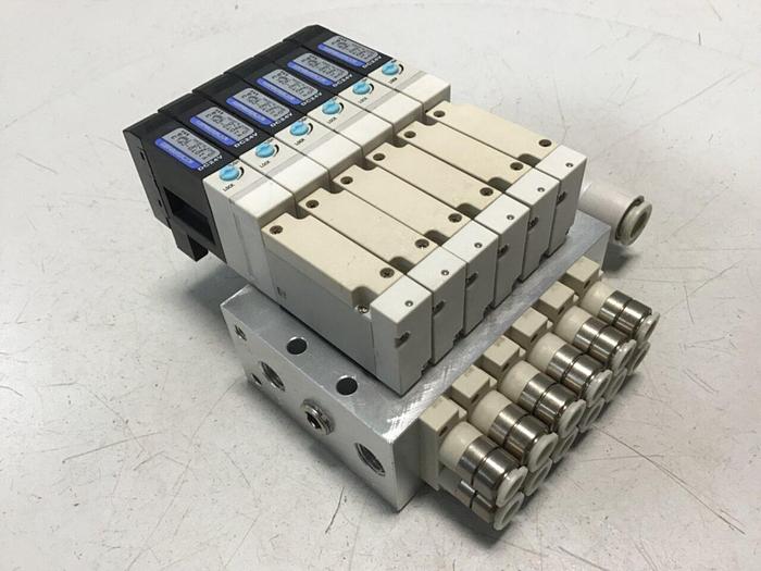 Used KOGANEI Solenoid w/ Valves F10M7AJ #120915