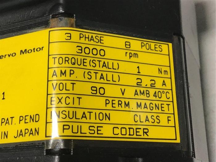 Used FANUC AC Servo Motor A06B-0310-B031 Used