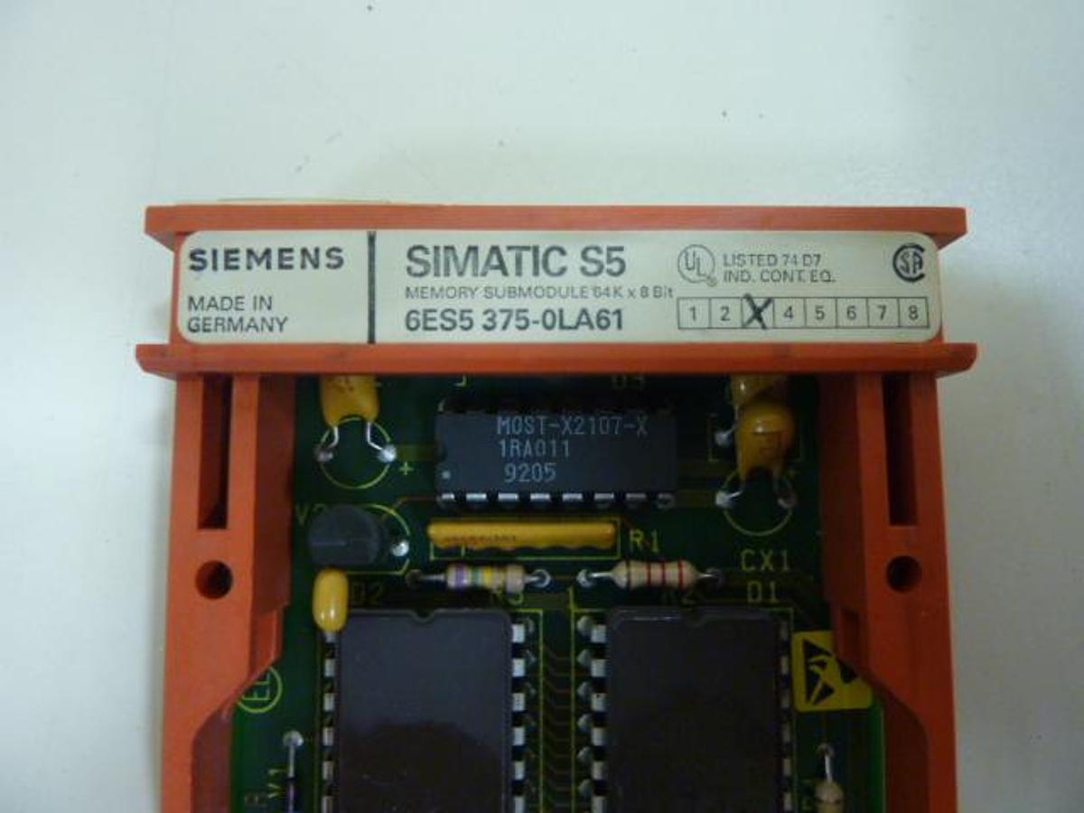 Used SIEMENS Memory Submodule 6ES5 375-0LA61 USED