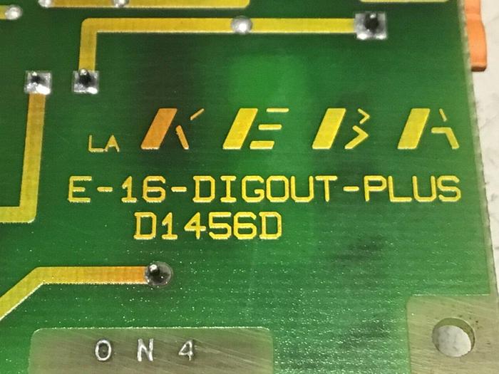 Used KEBA Engel Output Board E-16-DIGOUT-PLUS D1456D Used