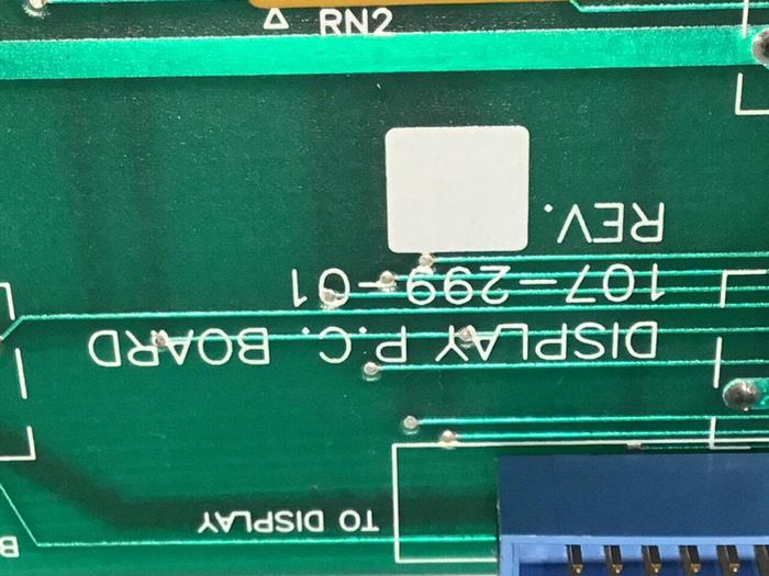 Used CONAIR Display Circuit Board 107-299-01 #126209