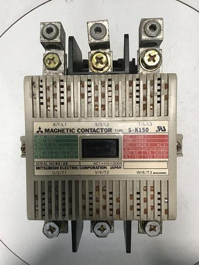 Used MITSUBISHI Magnetic Contactor S-K150 #138549