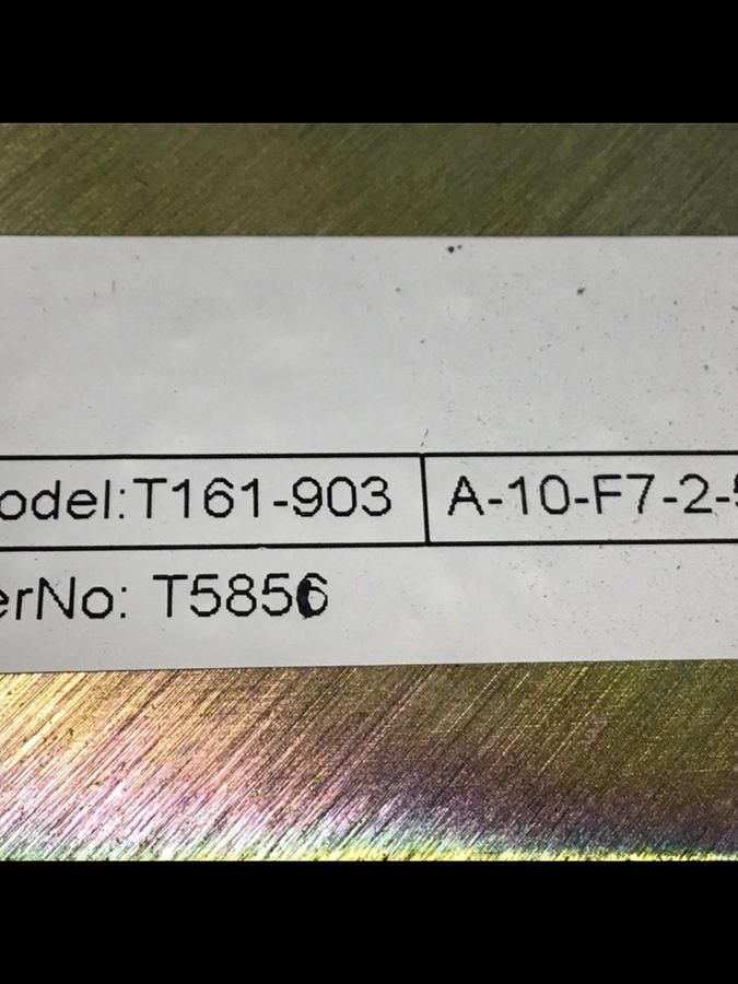 Used MOOG Servo Drive Control T161-903-A-10-F7-2-5D #128790