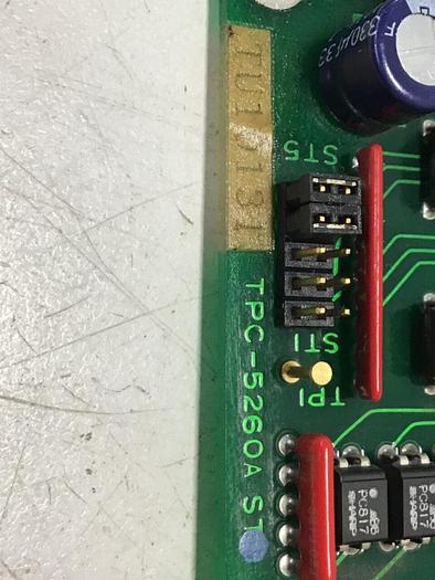 Used STAR AUTOMATION Circuit Board TPC-5260A ST #134843