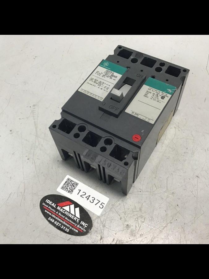 Used GE 60 Amp Circuit Breaker TED134060 Used #124375