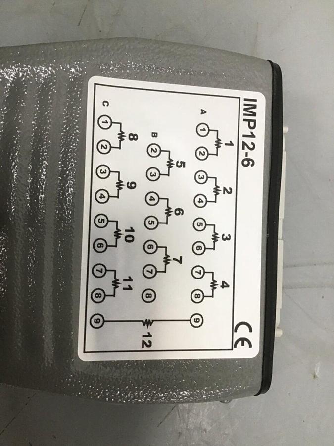 IDEAL MACHINERY 12 Zone Power Cable IMP12-6 NEW