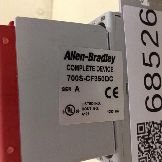 Used ALLEN BRADLEY Relay 700S-CF350DC SER A #68526