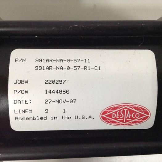 Used DESTACO Pneumatic Hold Clamp 991AR-NA-0-57-11 #90077