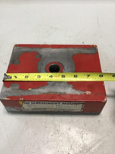 Used UNISORB Leveling Mount 8 x 6 IM-81-100-TS #122885