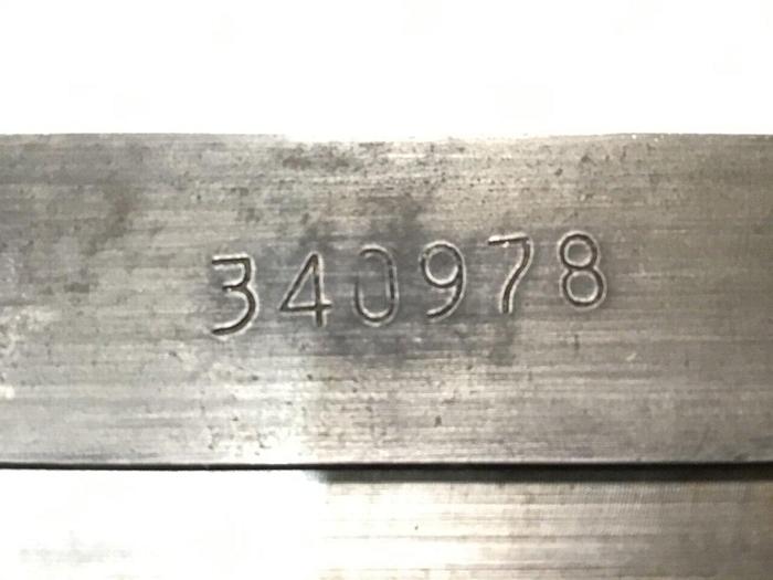 Used VAN DORN Platen Shoe 340978 #111630