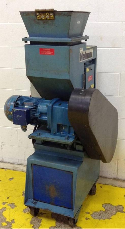 Used NELMOR 3 HP Grinder / Granulator G810LS 3 HP USED