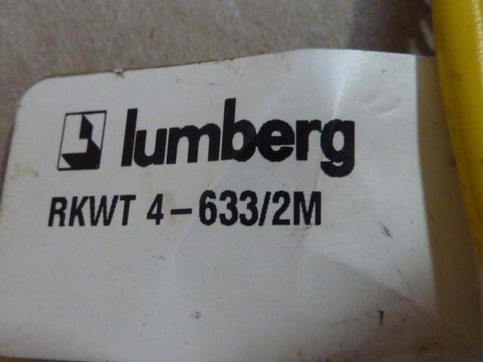 Used LUMBERG Cable RKWT4-633/2M #29686