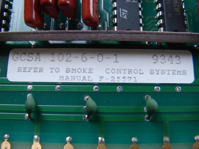 BARBER COLMAN Power Supply Board GCSA-102-6-01 #10764