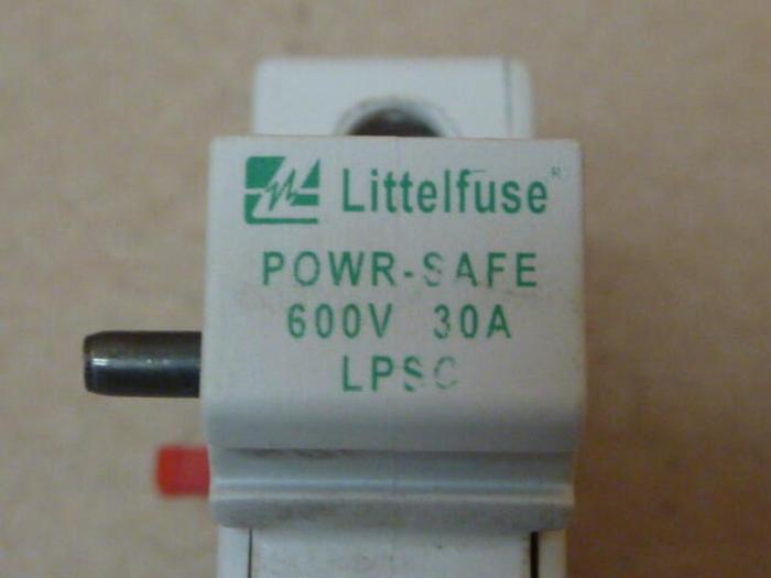 Used LITTELFUSE 30 Amp Fuse Holder LPSC #31241