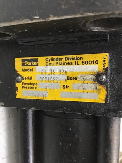 Used PARKER Hydraulic Sled Cylinder 2.00 H2HLTS182A 12.000 USED