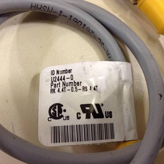 Used TURCK ELEKTRONIK Cable RK 4.4T-0.5-RS 4.4T #87373
