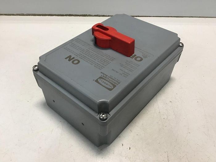 Used HUBBELL Disconnect Switch HBLDS6 #135127
