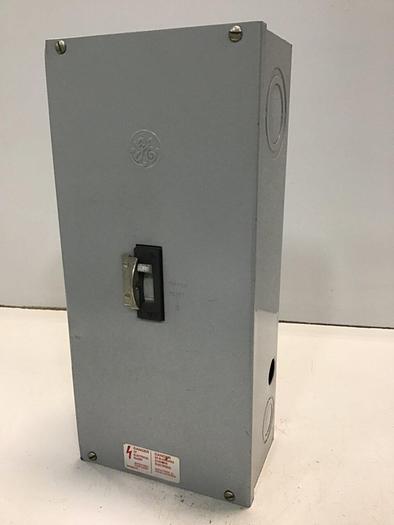 Used GE Circuit Breaker Box TED134030 TE100F #123384
