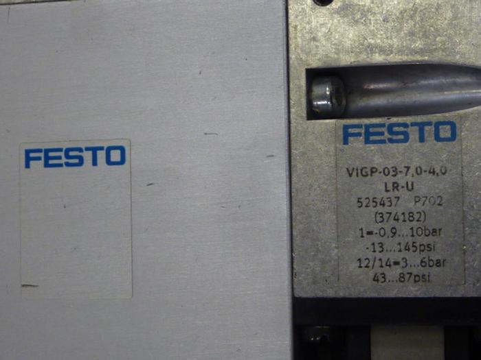 Used FESTO Control Block / Valve Terminal IFB13-03 #63734