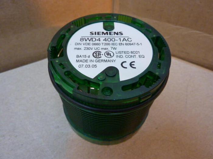 Used SIEMENS Green Signal Column Light 8WD4 400-IAC #29597