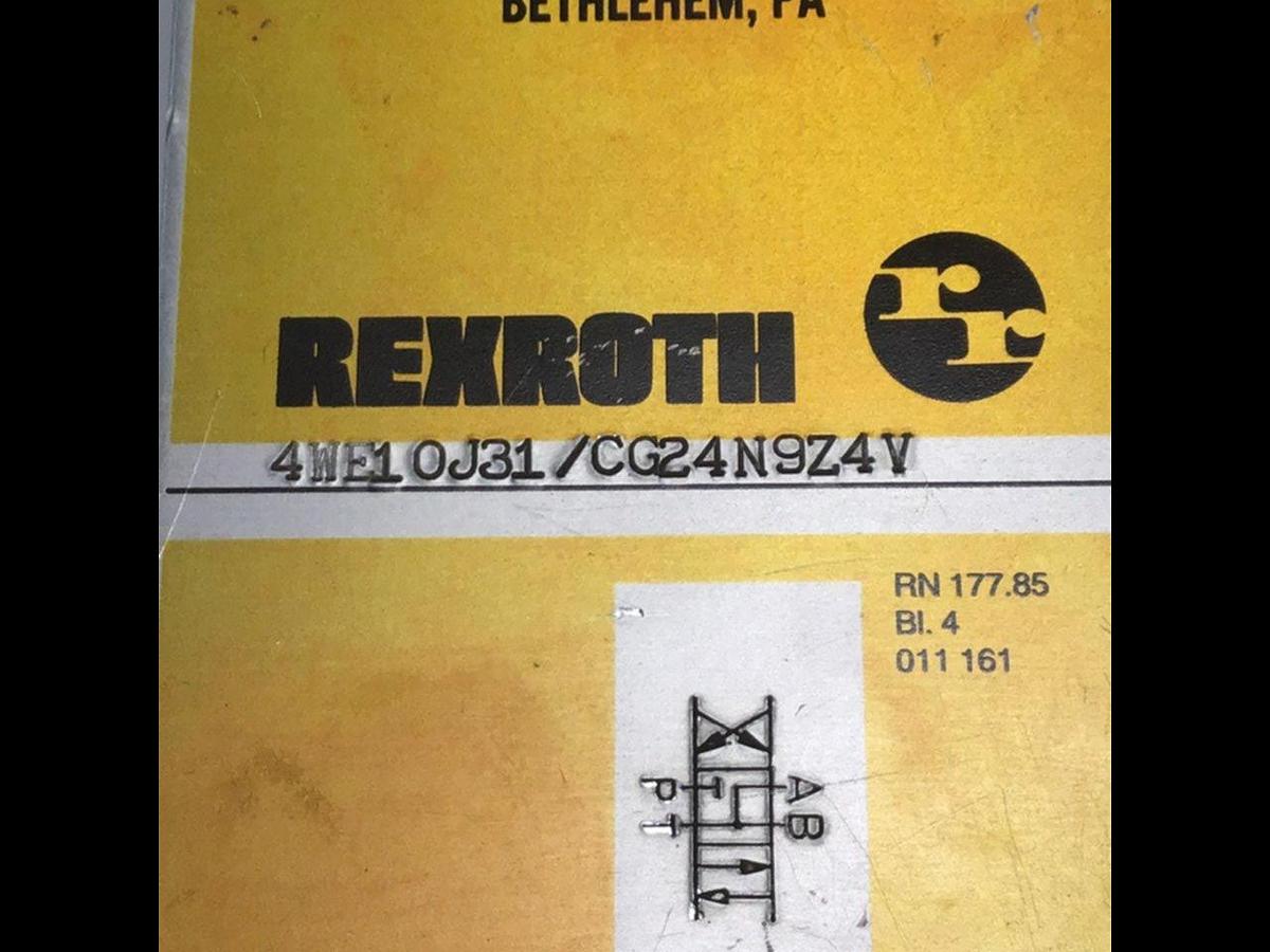 Used REXROTH Valve 4WE10J31/CG24N9Z4V Used